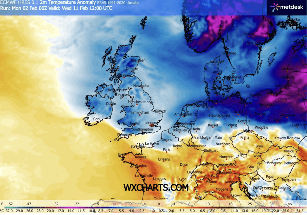 Colder weather on the way