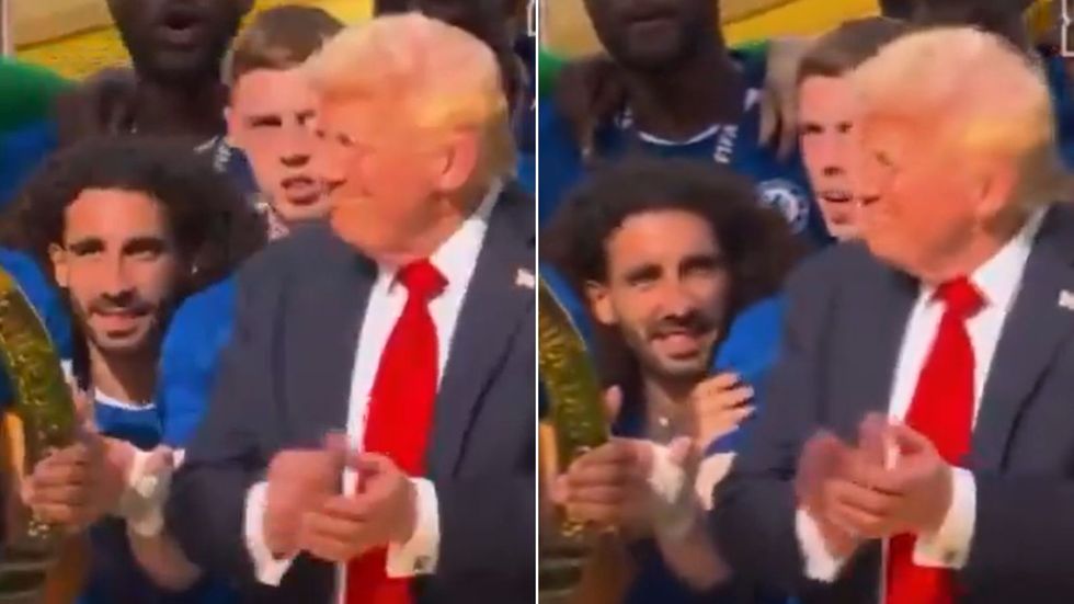 Cole Palmer Chelsea Donald Trump