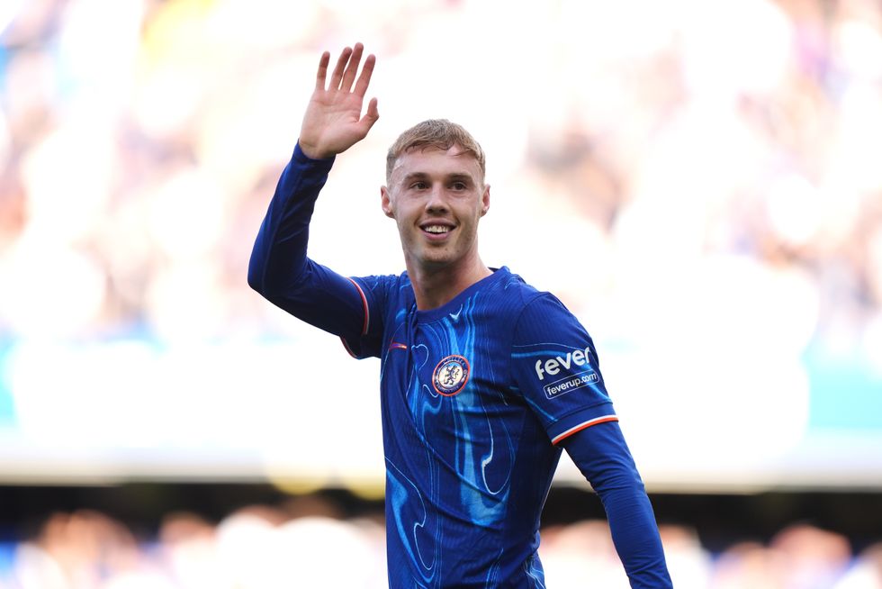 Cole Palmer was on fire against Brighton