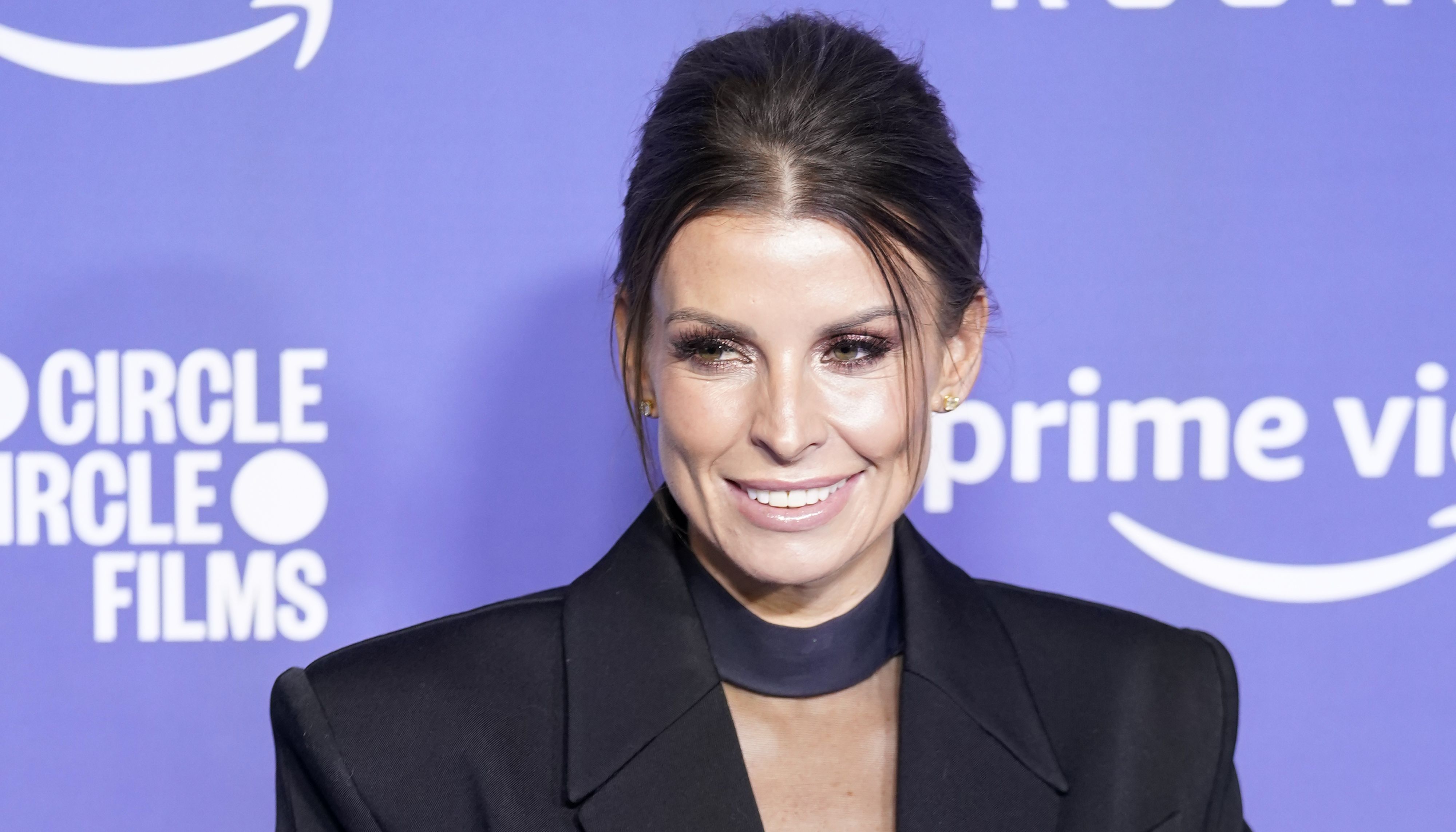 Coleen Rooney arrives for the world premiere of Amazon Prime Video's Rooney at Home, 2 Tony Wilson Place, Manchester. Picture date: Wednesday February 9, 2022.