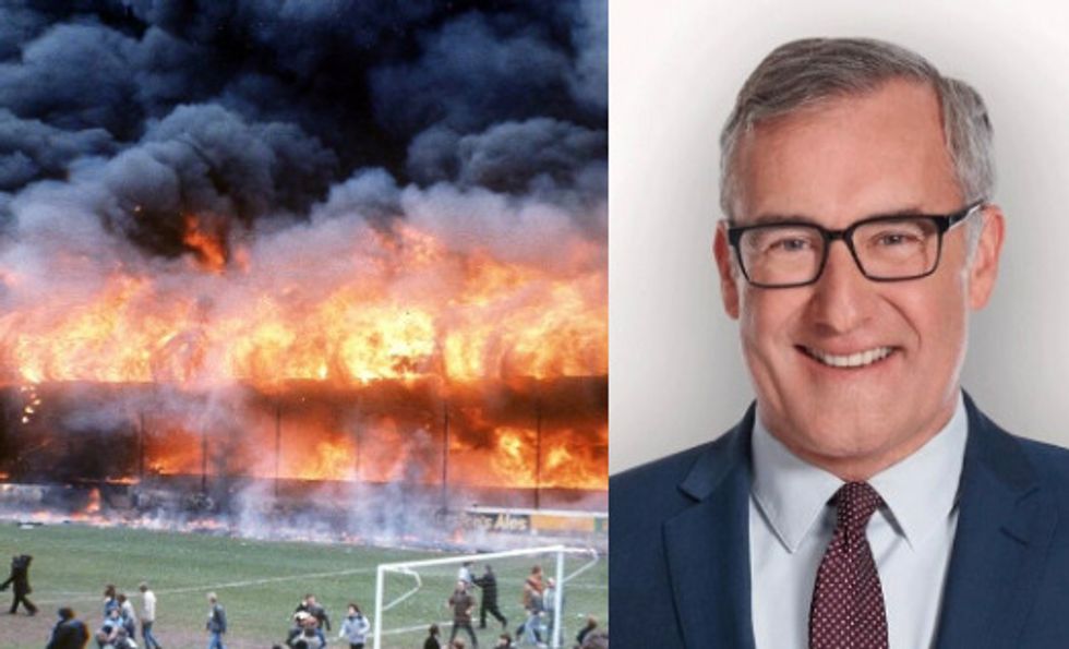Colin Brazier was at Valley Parade when the blaze broke out
