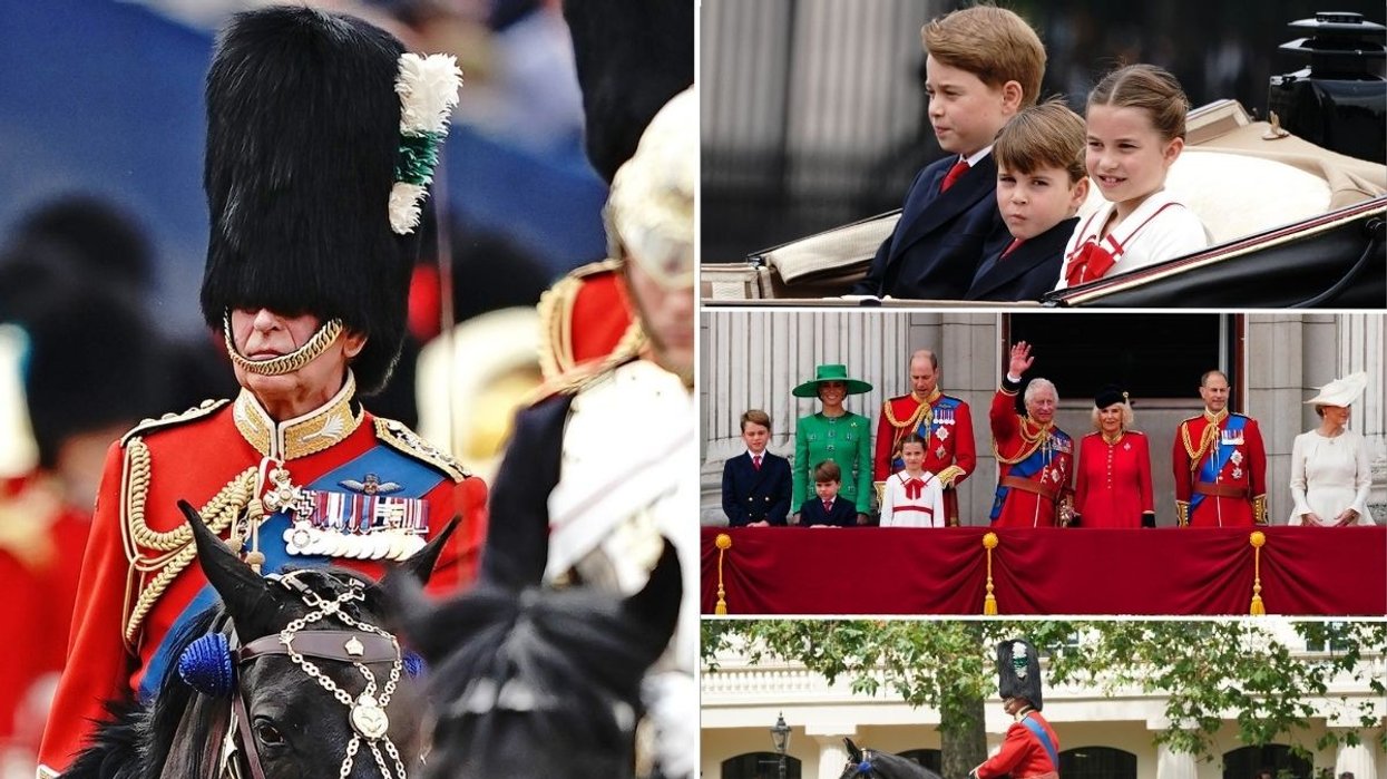 Collage from Trooping the Colour