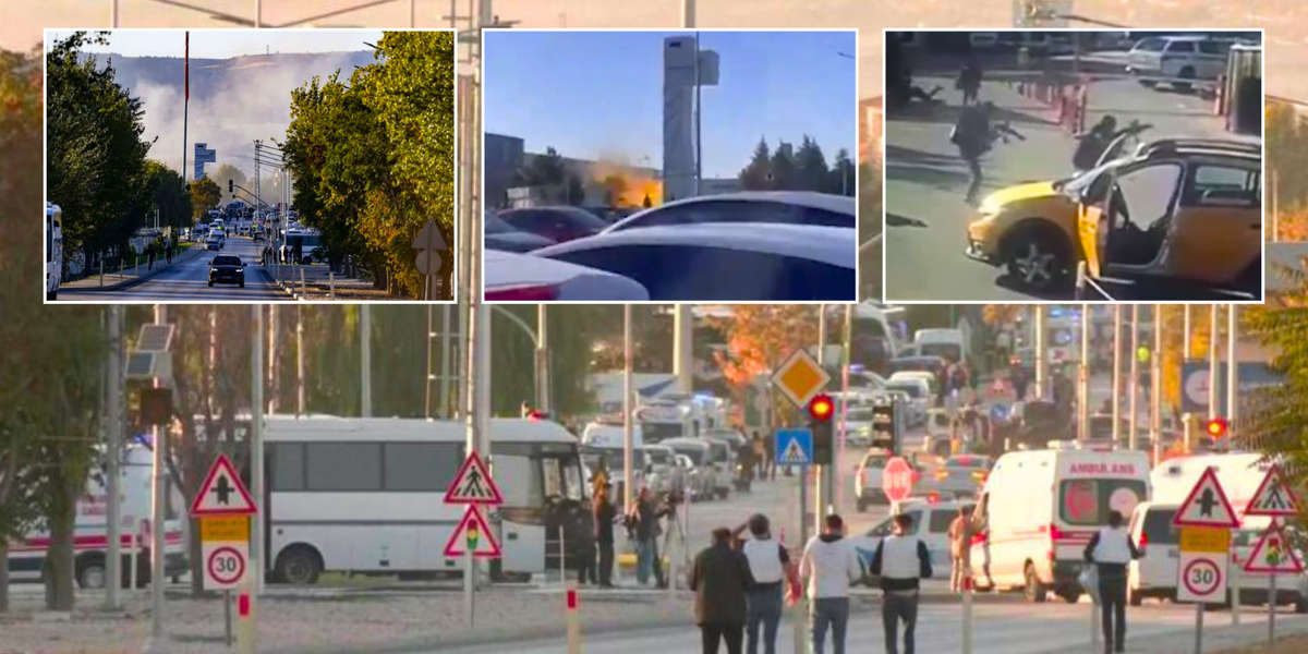 NextImg:Turkey terror attack: Explosion and gunfire heard in Turkish capital - 10 dead and hostages taken