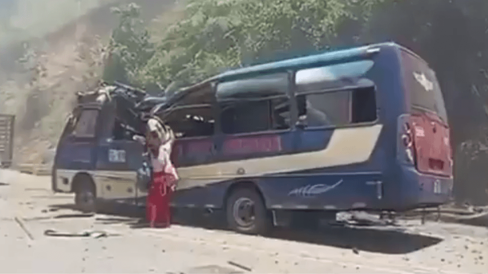 Colombia bus attack