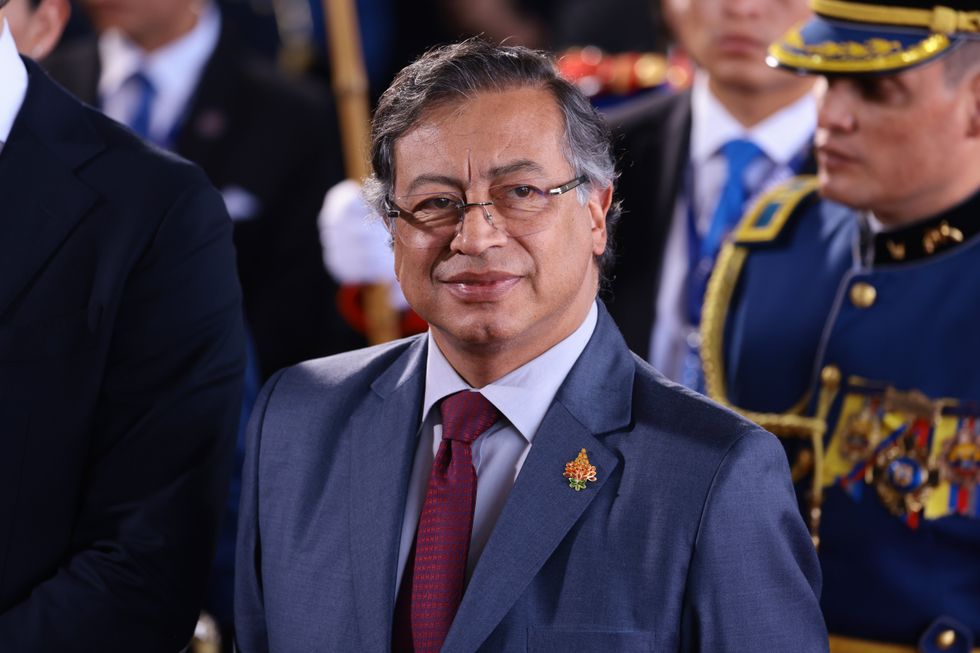 Colombian President Gustavo Petro