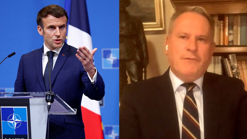 Colonel Richard Kemp pointed out that Macron has been pushing for a European Defence Union for a long time.