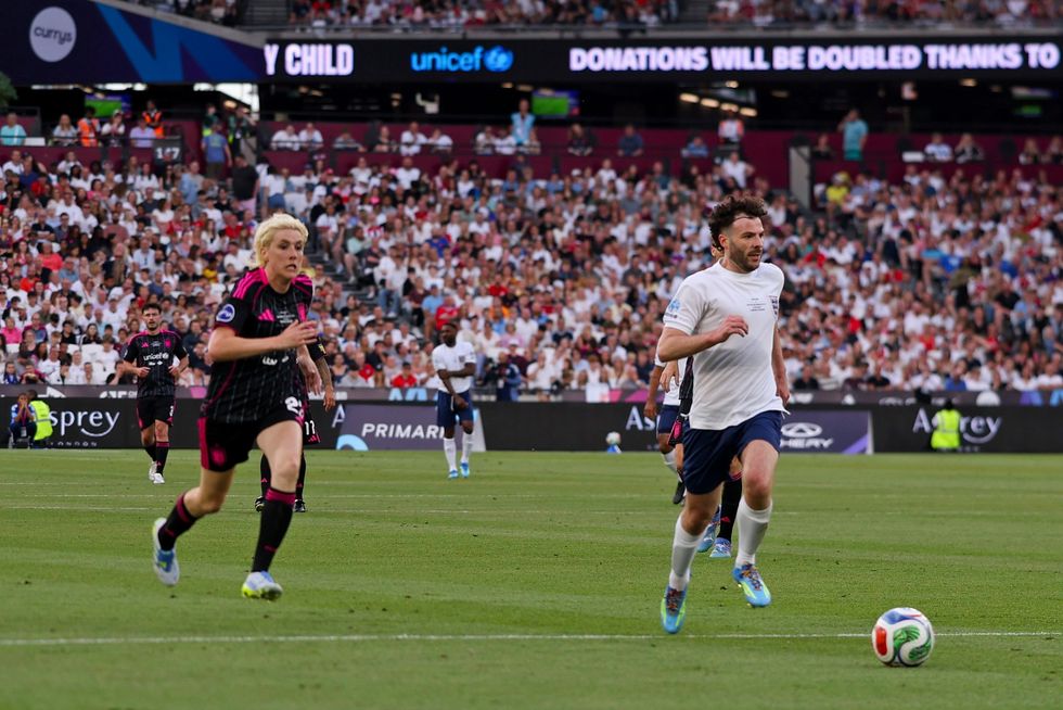 Comedians, radio DJs and influencers were among the celebrities playing at Soccer Aid