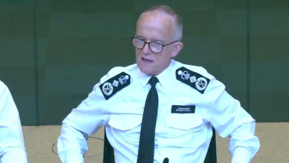 Commissioner of the Met, Sir Mark Rowley