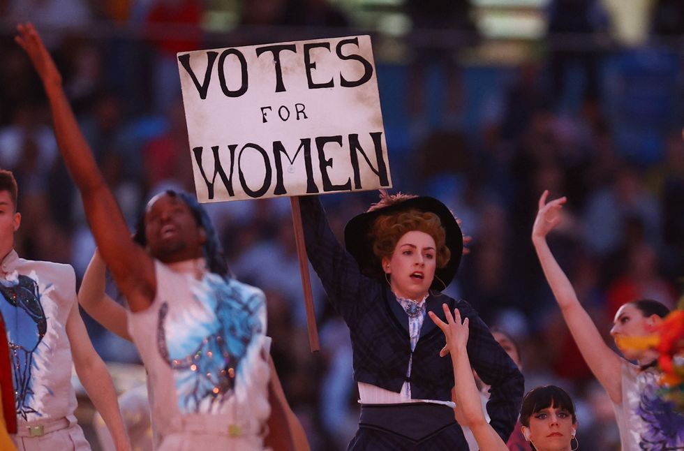 Commonwealth Games - Opening Ceremony - Alexander Stadium, Birmingham, Britain - July 28, 2022 General view of performers during the opening ceremony REUTERS/Hannah Mckay