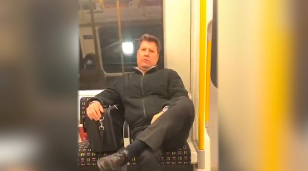 Commuter launches verbal attack on Muslim man reading Quran aloud on London Underground