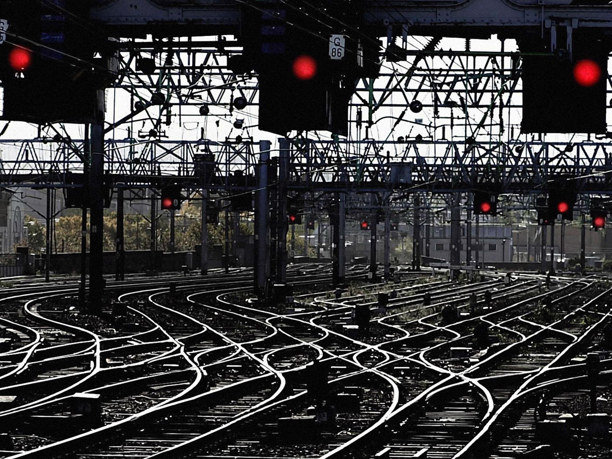 Commuters have been left stranded this morning