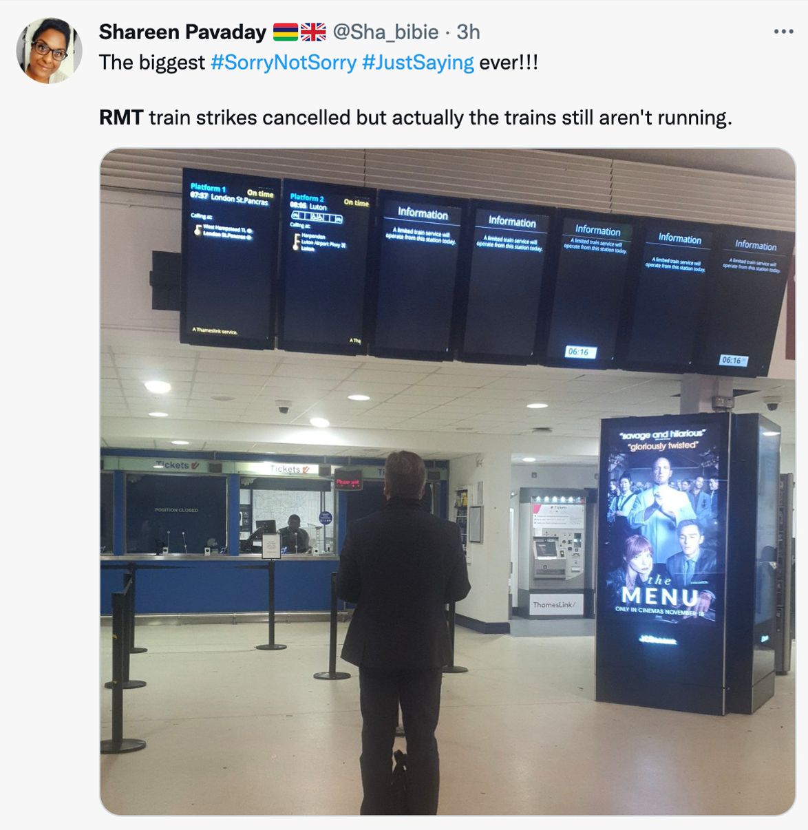 Commuters were left stranded across the country this morning