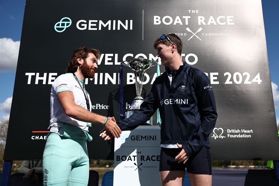 Competitors were advised against making contact with the water