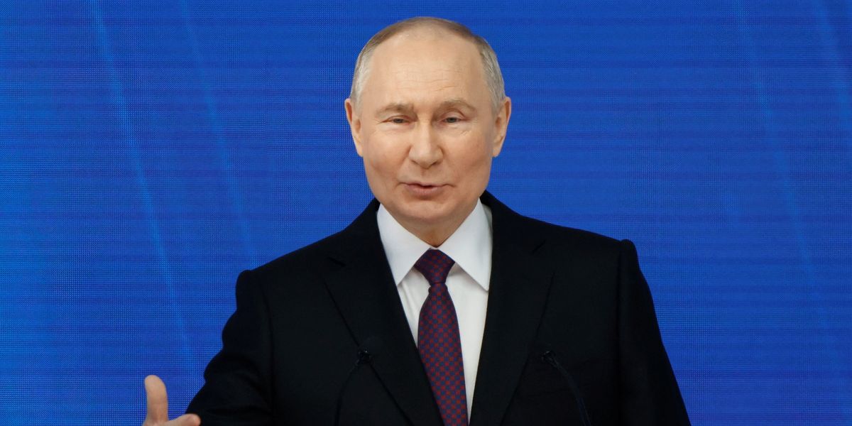 NextImg:Putin not seen for TWO WEEKS amid claims of ill-health as Kremlin shares footage of 'pre-recorded' appearances