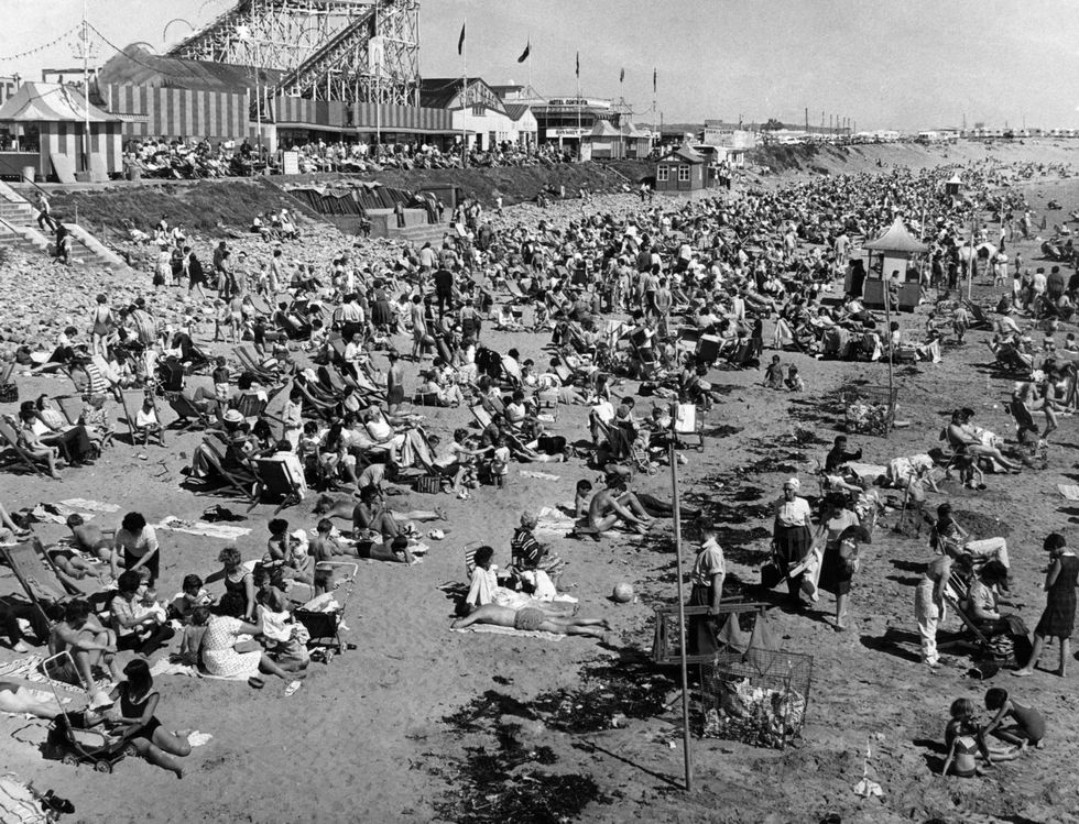 Coney Beach in 1966