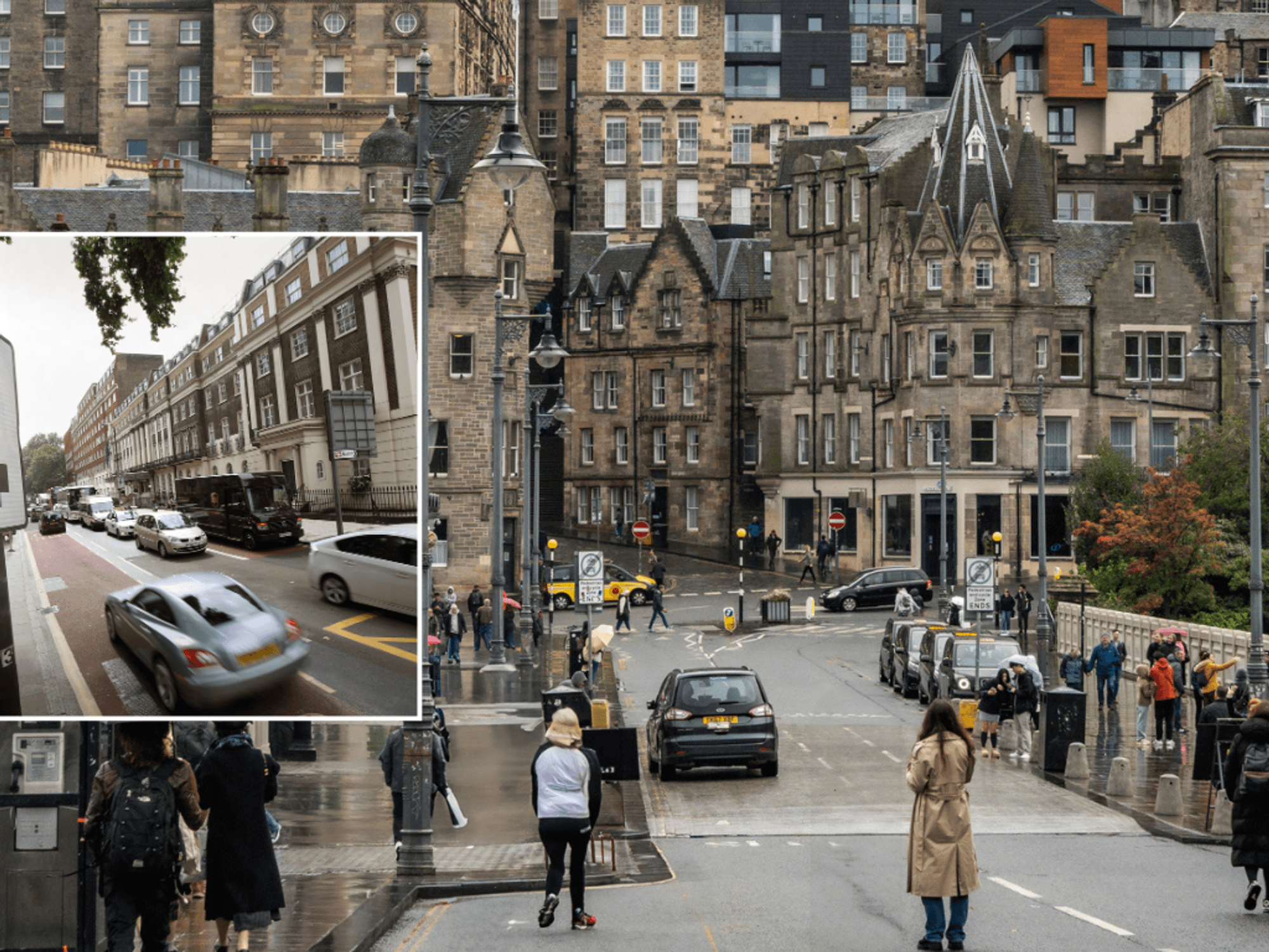 Congestion charge and Edinburgh city centre