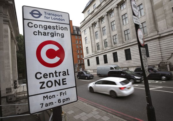 Congestion Charge sign