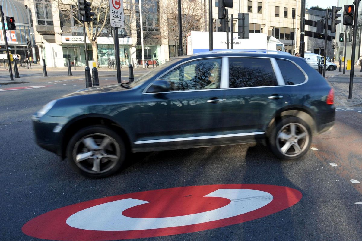Congestion Charge sign