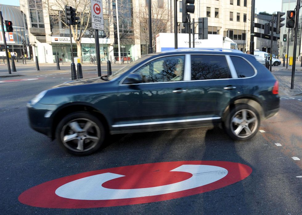 Congestion Charge sign