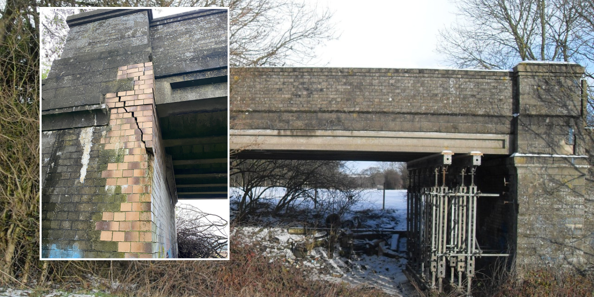 NextImg:National Highways accused of 'corporate vandalism' after pumping hundreds of tonnes of concrete under historic bridge