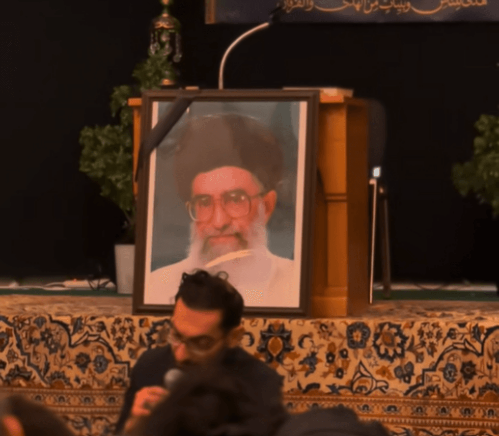 Congregation gathers to mourn the dead Ayatollah at Islamic Centre of England
