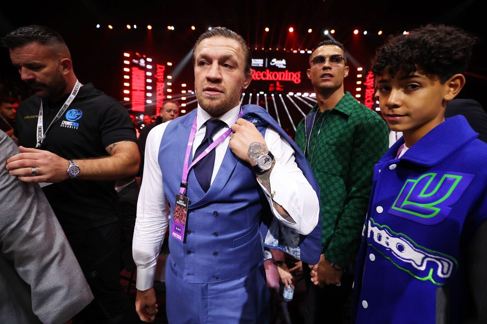 Conor McGregor has been in training