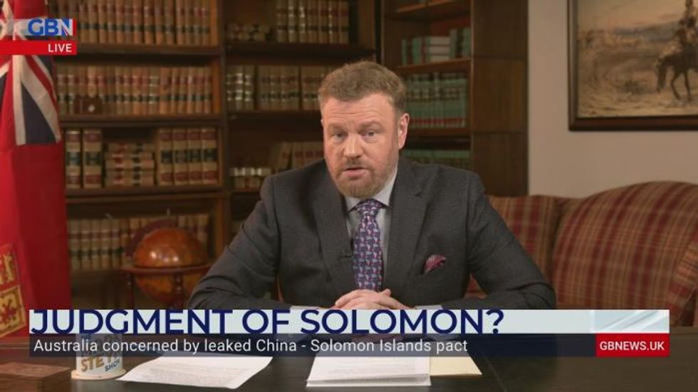 China missile attack 'could be imminent' if military access granted on Solomon Islands, expert tells GB News