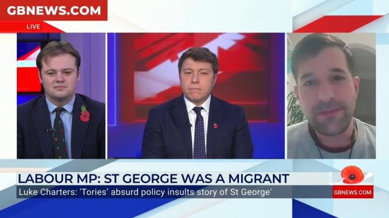 'Our country is DYING!' Patrick Christys forced to intervene as heated GB News row erupts over 'militia of masked men'