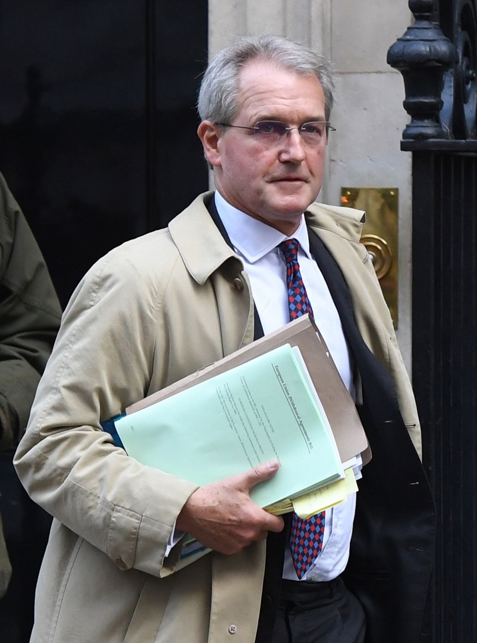 Conservative MP for North Shropshire, Owen Paterson, who was found to have committed an "egregious" breach of standards rules as he lobbied ministers and officials for two companies paying him more than 100,000 per year.