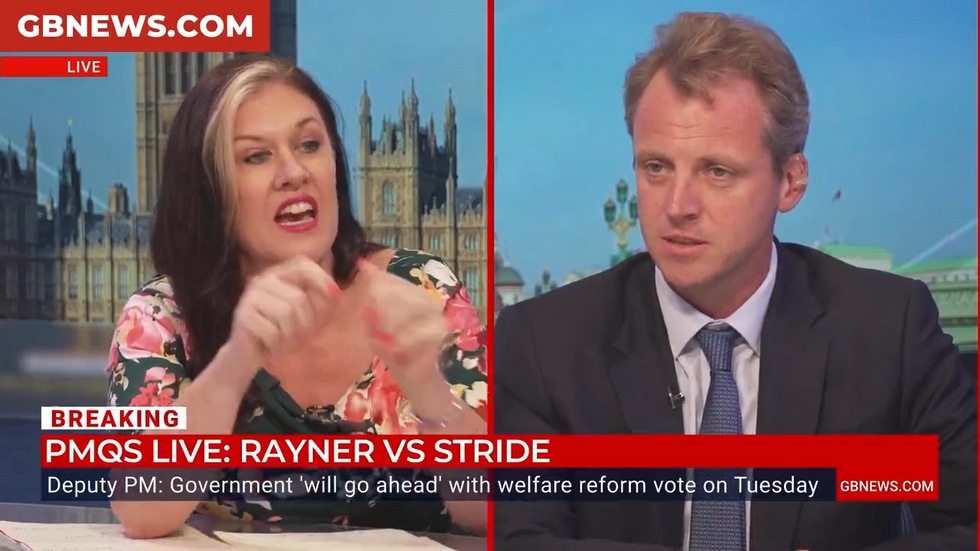 Conservative MP Joe Robertson, Labour MP Natalie Fleet