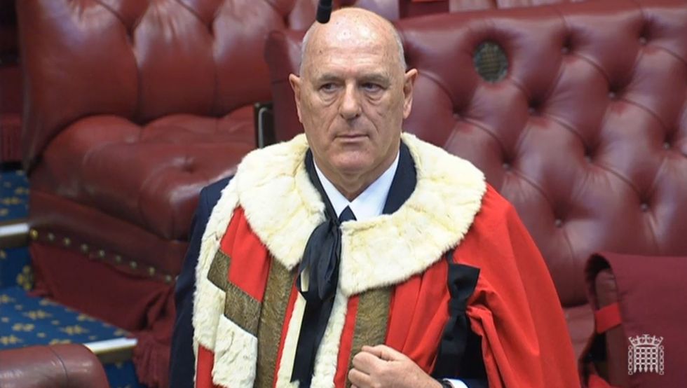 Conservative Party donor Peter Cruddas is sworn in to the House of Lords at a ceremony of introduction at the House of Lords, London. Picture date: Tuesday February 2, 2021.
