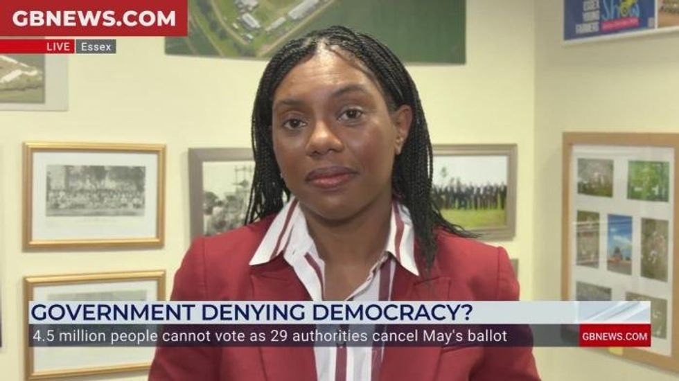 Conservative Party leader Kemi Badenoch MP accuses Robert Jenrick of 'knifing' his former colleagues 'in the back'