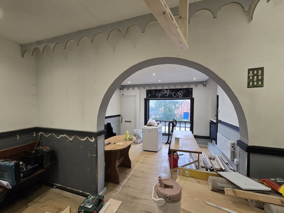 Construction of The Coal Bucket in Mansfield