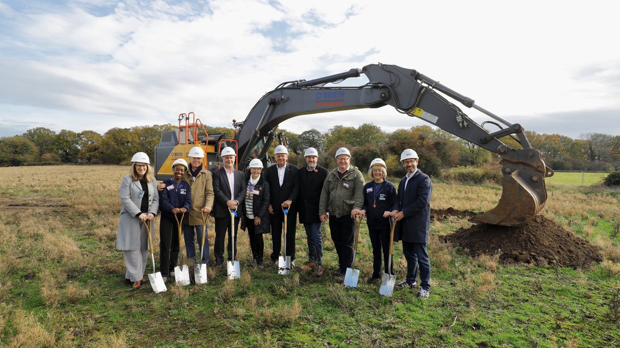 Construction of the largest Christian monument