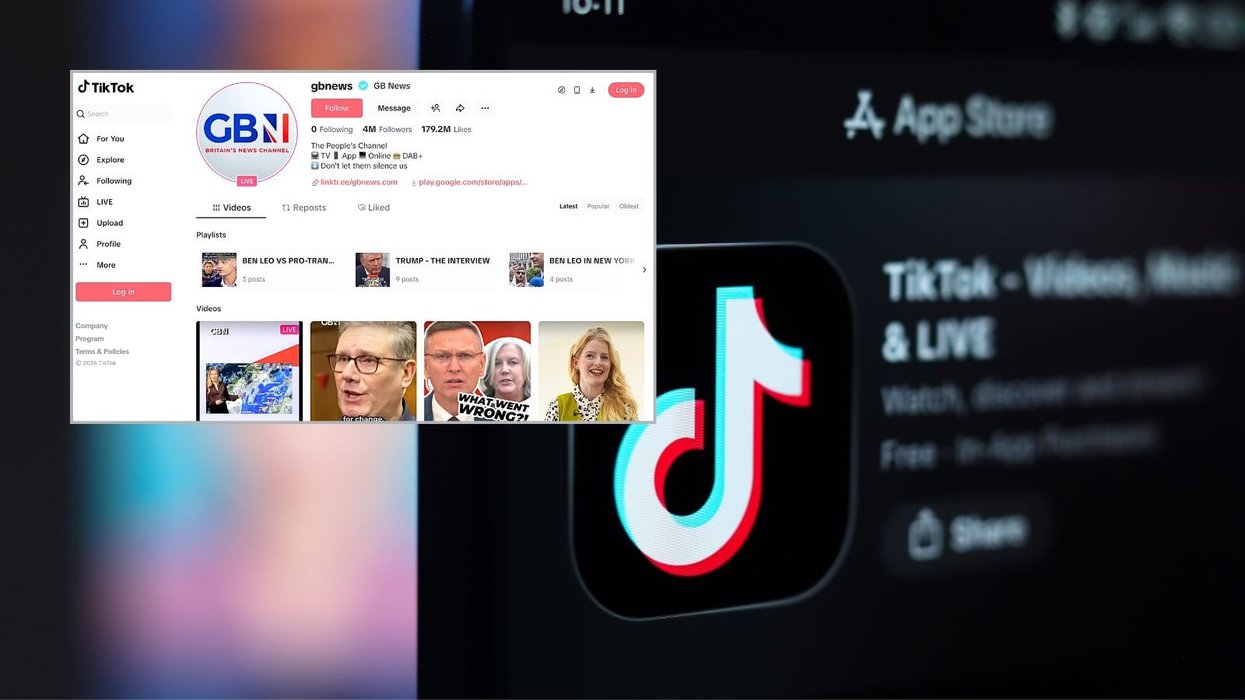GB News now followed by four million people on TikTok