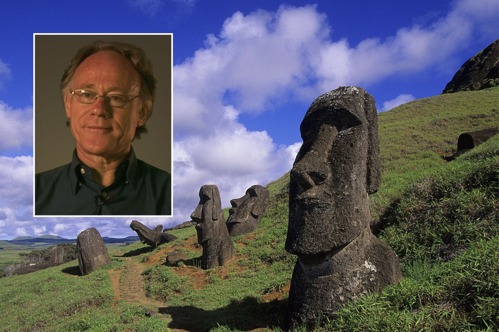 Controversial historian Graham Hancock has pitched the theory about the heads