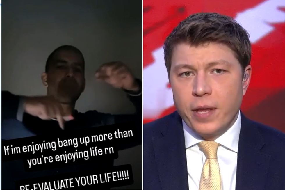 Convicted murderer illegally filming himself dancing and rapping in British jail; Patrick Christys