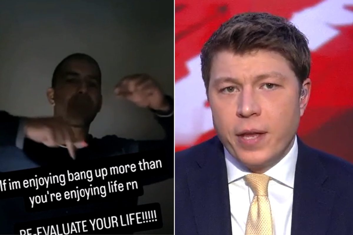 Convicted murderer illegally filming himself dancing and rapping in British jail; Patrick Christys