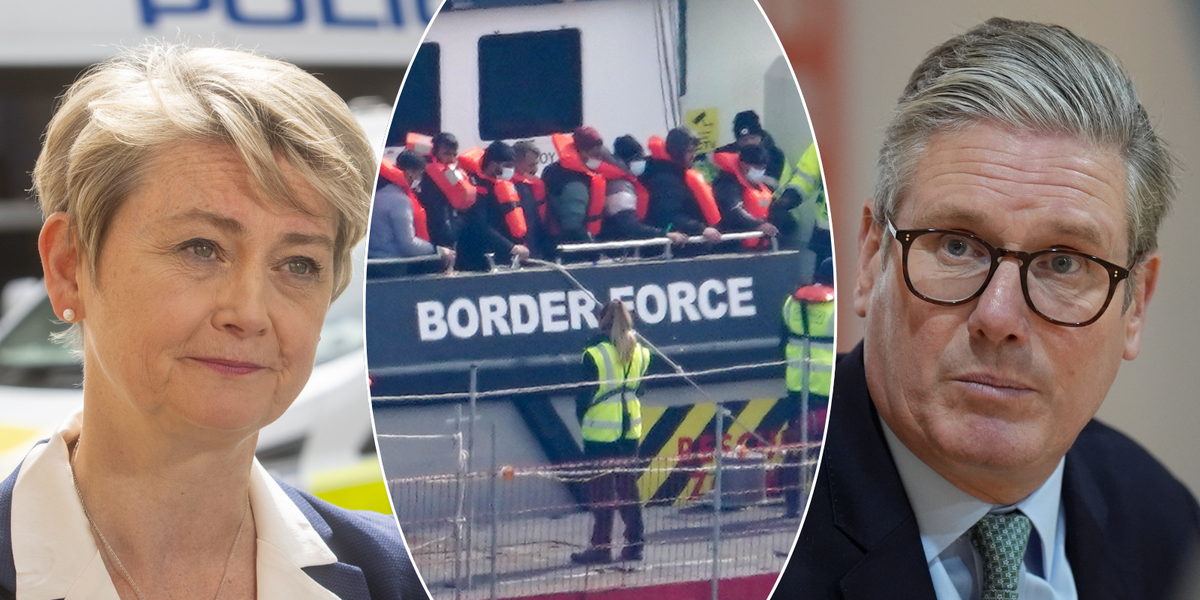 NextImg:Politics LIVE: Yvette Cooper vows to REVERSE illegal migration surge in just six months after ditching Rwanda deal
