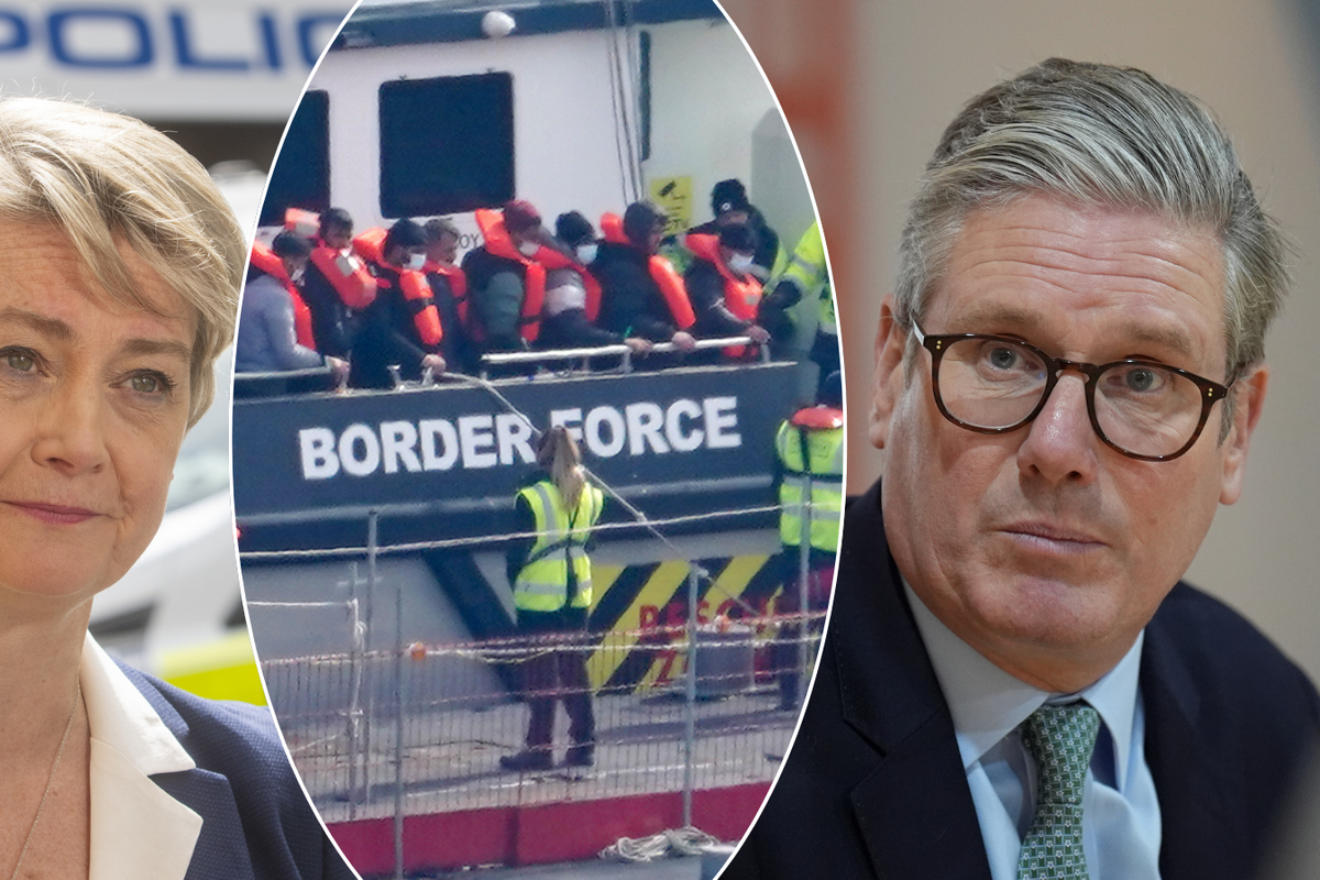 Cooper/small boats migrants/Starmer