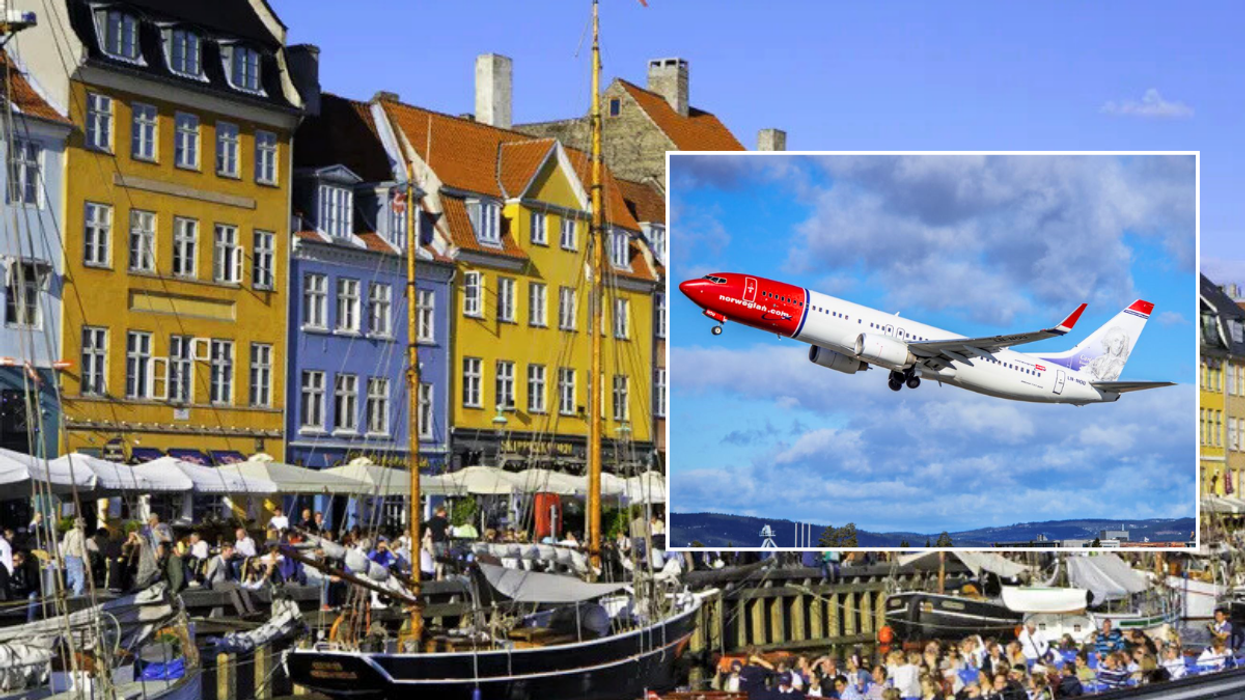 Copenhagen / Norwegian plane