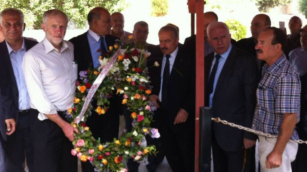 Corbyn attends controversial wreath-laying ceremony