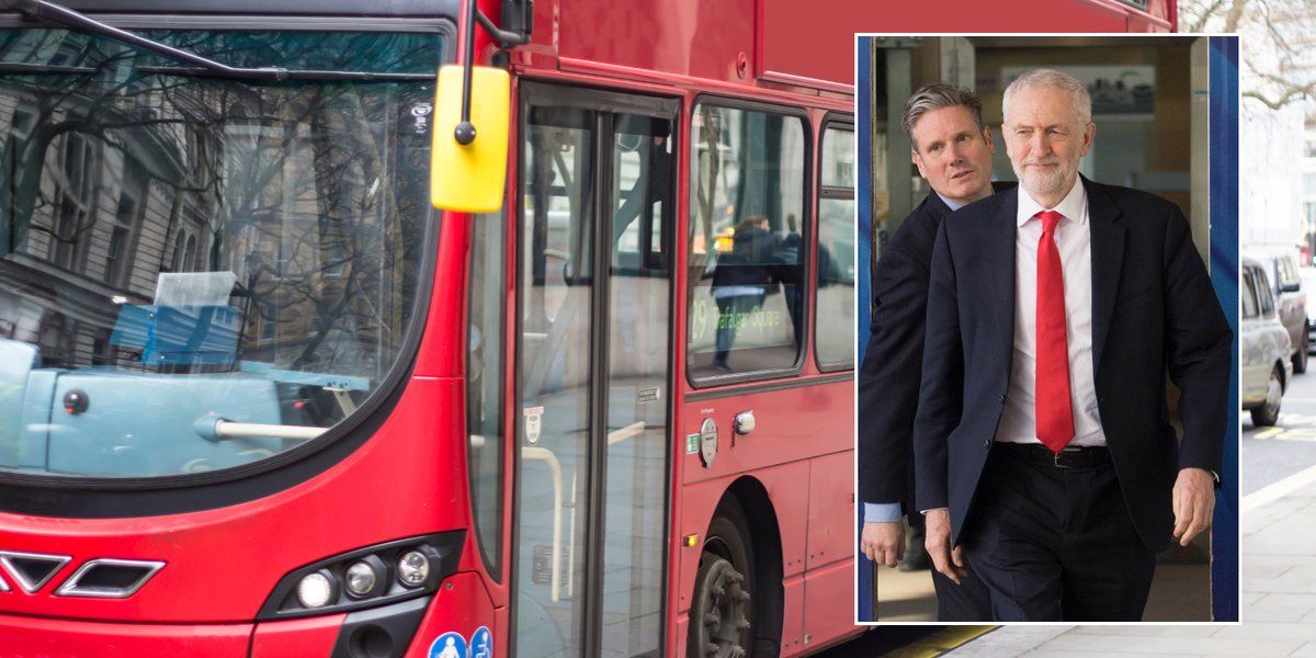 NextImg:Jeremy Corbyn blasts Labour for scrapping £2 bus cap: 'Why are they discouraging public transport?'