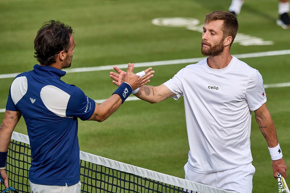 Corentin Moutet, \u200b\u200bFabio Fognini