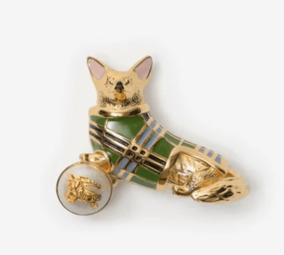 Corgi brooch