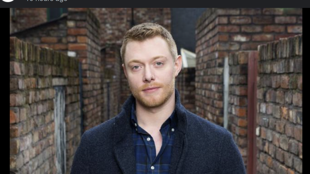 Coronation street actor Rob Mallard