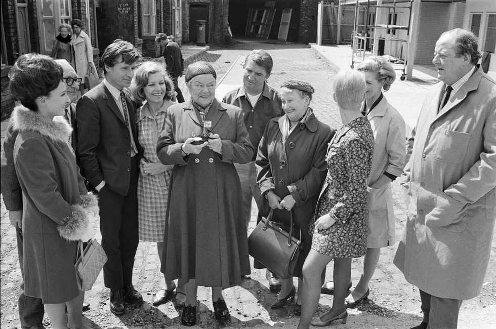 Coronation Street cast in 1960