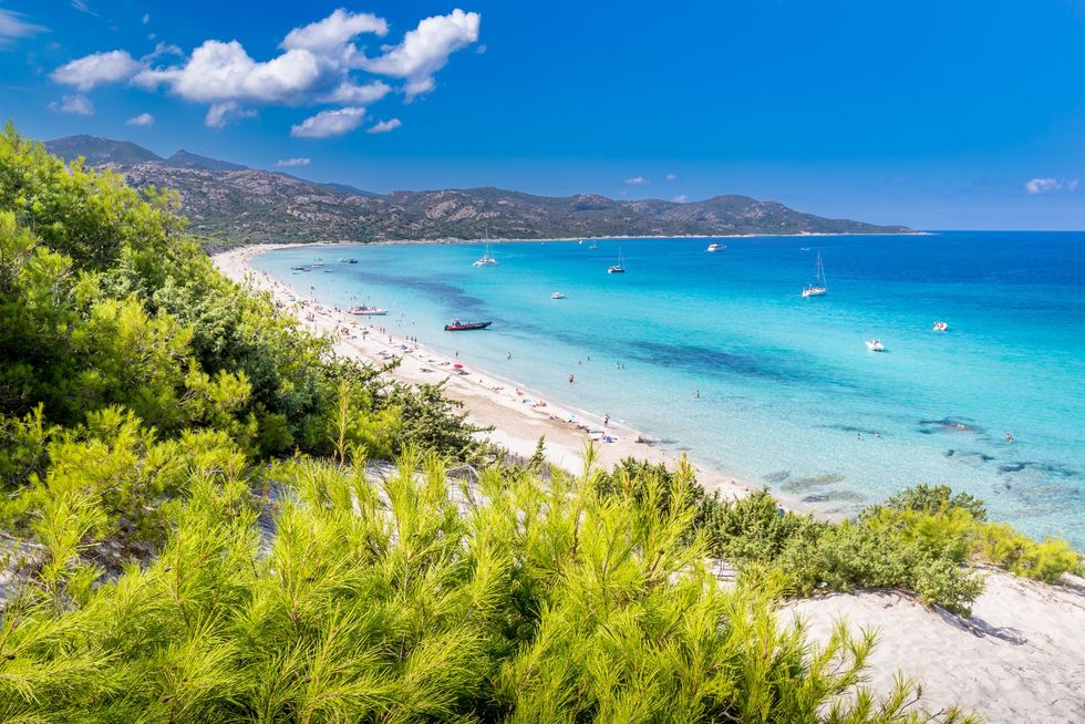CORSICA FRANCE beach