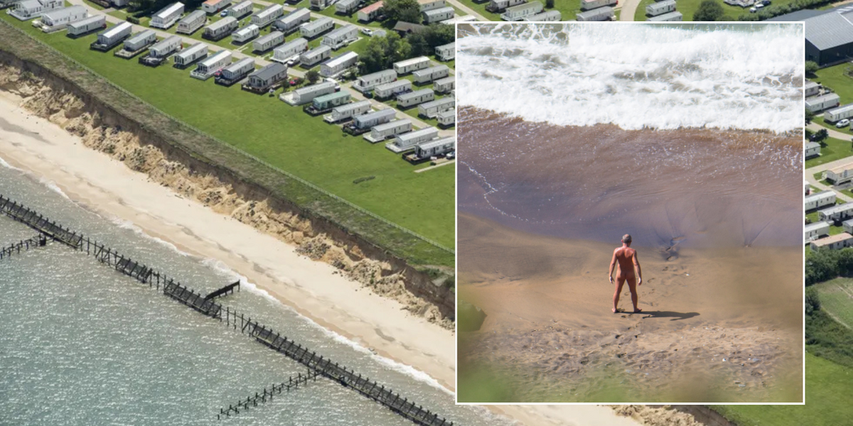 NextImg:Seaside town now OVERRUN by nudists who 'blatantly have sex' on beach as locals sound alarm bells