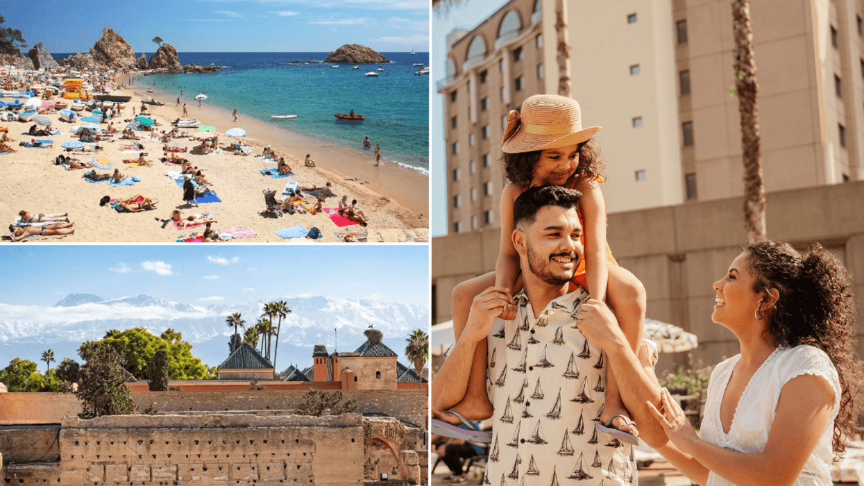 Costa Brava, Spain / Marrakesh, Morocco / Family at resort